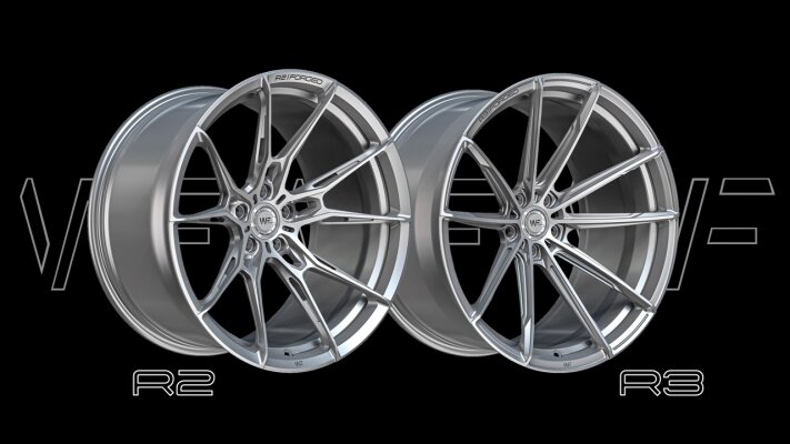 Die neuen R.2 und R.3 - FORGED Wheels - WF R.2-FORGED R.3-FORGED - MADE IN GERMANY