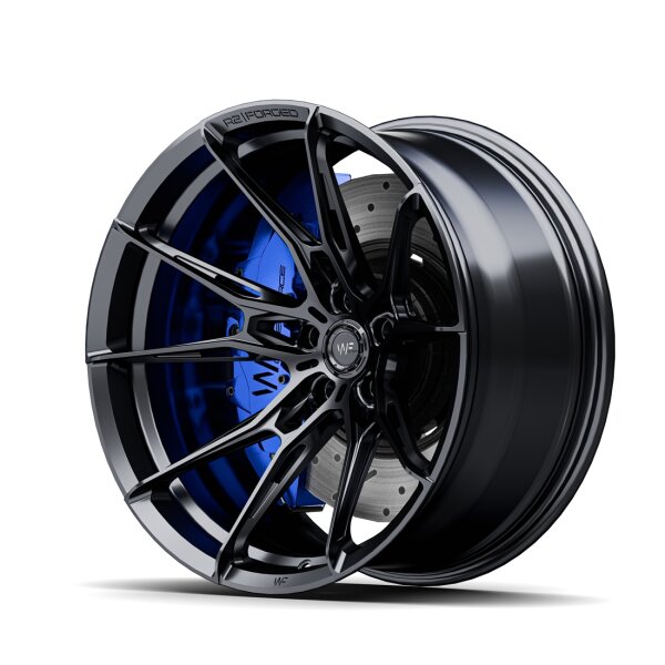 SET | WF R.2-FORGED DEEP BLACK 22" | CONTINENTAL + RDKS | BMW M5 G90/G99
