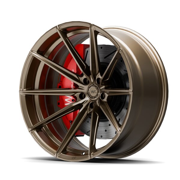 SET | WF CF.3 - FF SATIN BRONZE 20" | MICHELIN + RDKS | BMW 4 G26 Gran Coupé