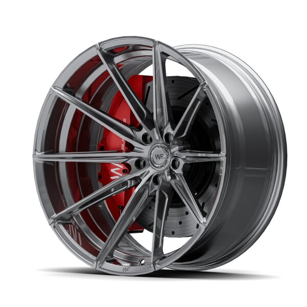 SET | WF CF.3 - FF GLOSS STEEL 20" | MICHELIN + RDKS | BMW 4 G26 Gran Coupé