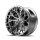 SET | WF HE.1 - FF RHODIUM 20" | CONTINENTAL + RDKS | AUDI RS4 / 5 B8 + B9