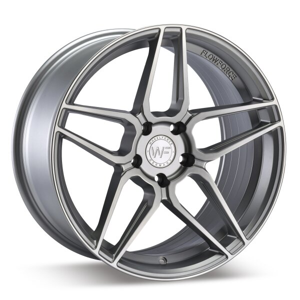 WF CF.1-RS | 19x8.5 ET35 5/120 | Frozen Silver