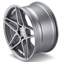 WF CF.1-RS | 19x8.5 ET35 5/120 | Frozen Silver