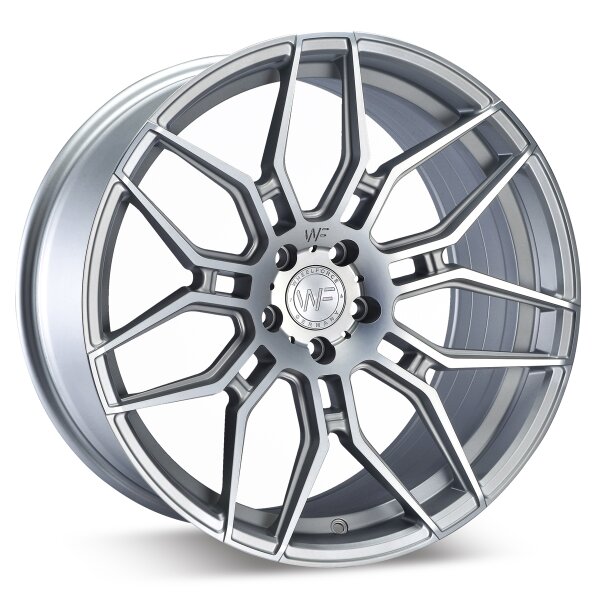 WF CF.2-FF | 20x9.0 ET30 5/112 | Frozen Crystal Silver