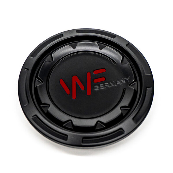 WF LUXURY FORGED CAPS | DEEP BLACK + RED