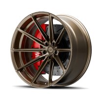 SET | WF CF.3 - FF SATIN BRONZE 20" + 21" | MICHELIN + RDKS | BMW M G8X