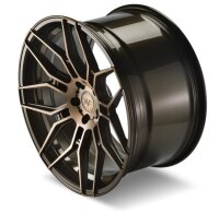 SET | WF CF.2 - FF BRUSHED BRONZE 20" | MICHELIN + RDKS | MB C63 / S LIMOUSINE / T-MODELL