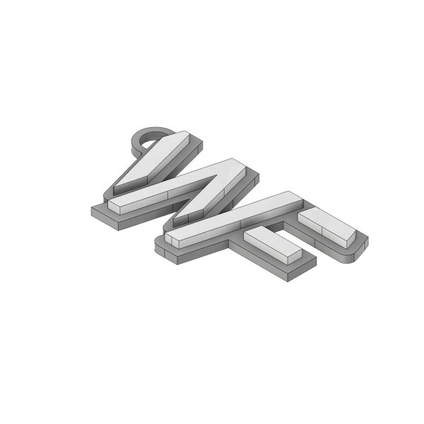 S2 - SILVER WHITE "WF FORM"" 60x32