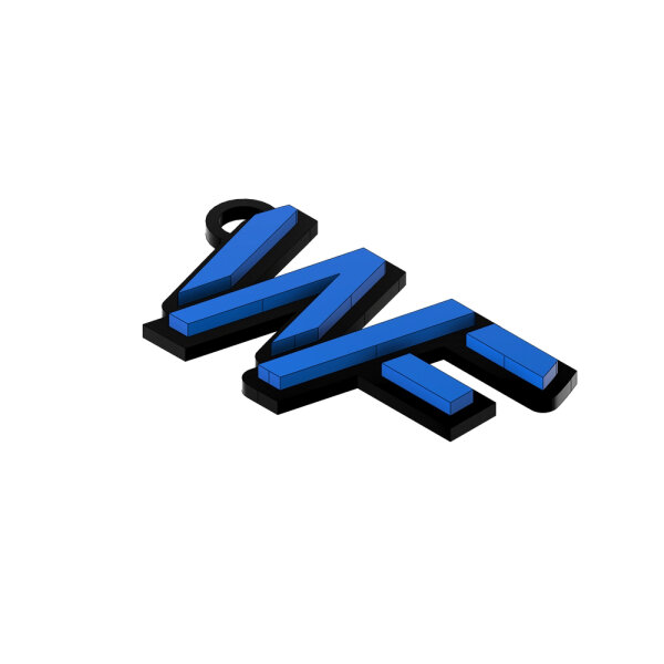 S2 - BLACK BLUE "WF FORM"" 60x32