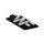 S3 - BLACK WHITE "WF CURSIVE" 60x25